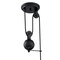 Westinghouse Pendant 60W Pulley Iron Hill 12In, Matte Black Shade 6129300 - alternate 6